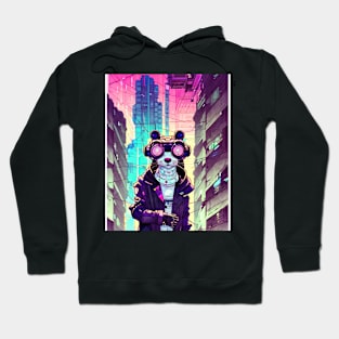 Cyberpunk Ferret Hoodie